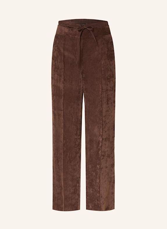 LUISA CERANO 7/8-Hose aus Cord BRAUN