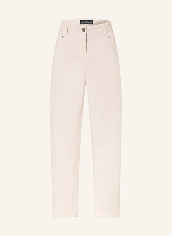 LUISA CERANO 7/8 lav Trousers in corduroy CREAM