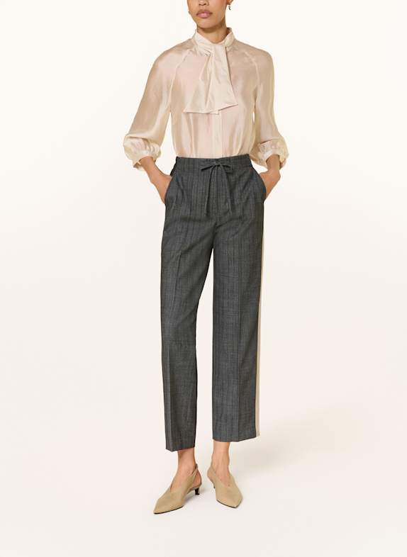 LUISA CERANO Blouse met afneembare kraag CRÈME