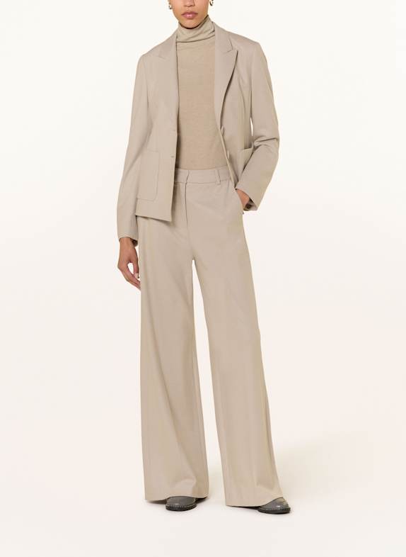 LUISA CERANO Marlenehose aus Flanell CREME