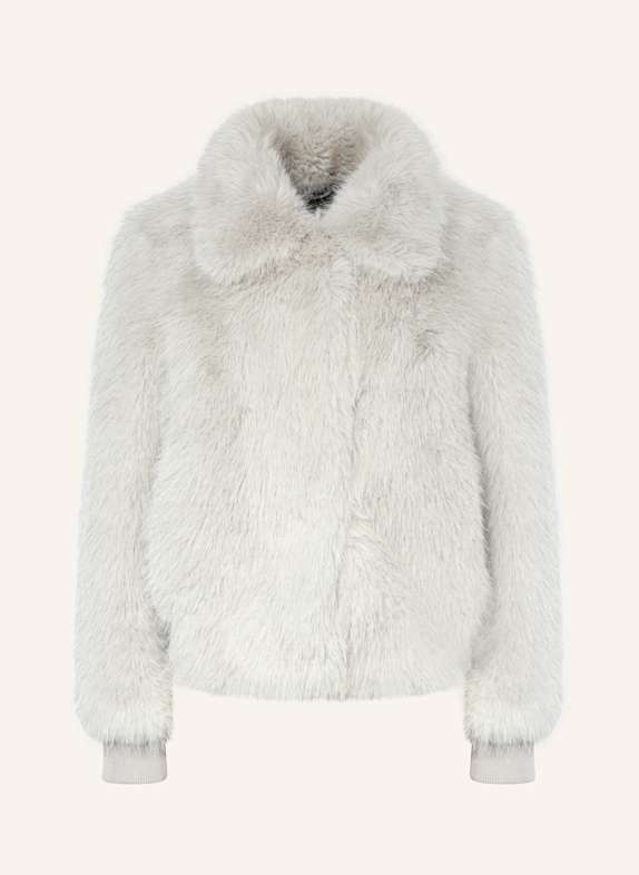 LUISA CERANO Kunstfell-Jacke HELLGRAU