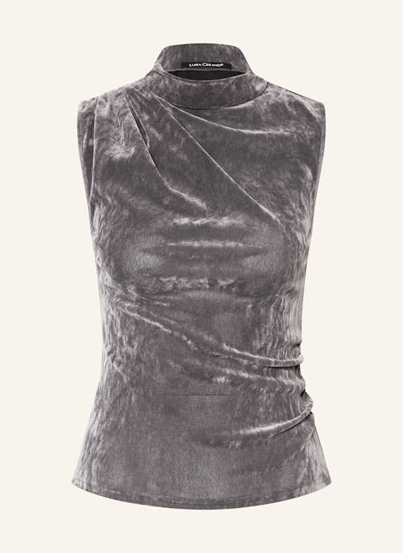 LUISA CERANO Samttop GRAU