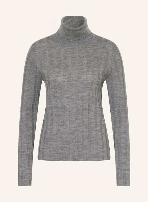 SEM PER LEI Rollkragenpullover GRAU