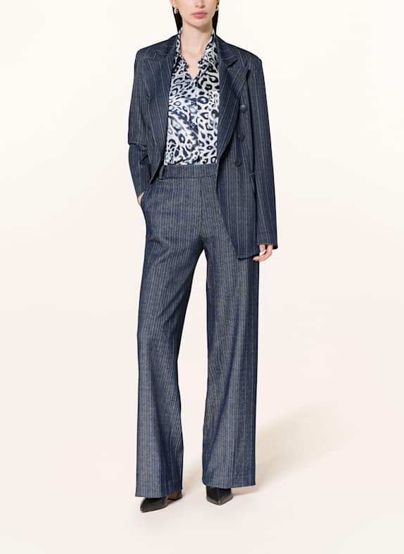 SEM PER LEI blazer DONKERBLAUW / WIT
