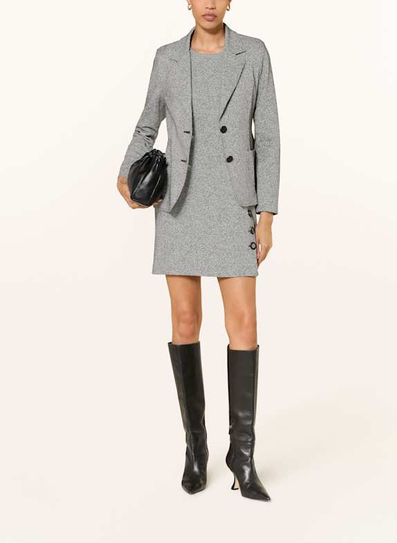 SEM PER LEI Kleid SCHWARZ / HELLGRAU