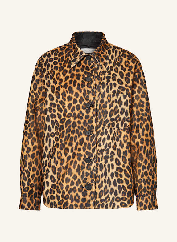 SEM PER LEI Overshirt DUNKELORANGE/ SCHWARZ/ BRAUN