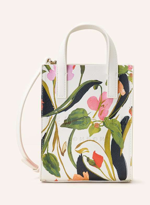 TED BAKER Handtasche FLOWEIA MINI CREME/ GRÜN/ ROSA