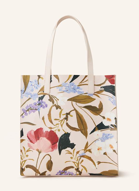 TED BAKER PALAMAA LARGE handbag LIGHT PINK/ GREEN/ LIGHT PURPLE