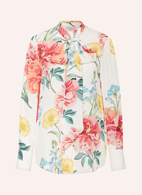 TED BAKER Schluppenbluse LUUSILE WEISS/ PINK/ GRÜN