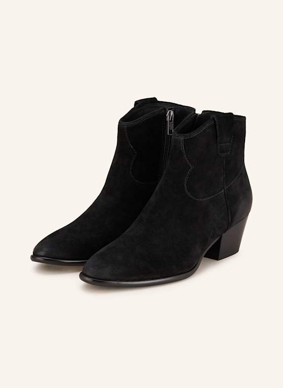 ash Cowboy Boots FAME BLACK