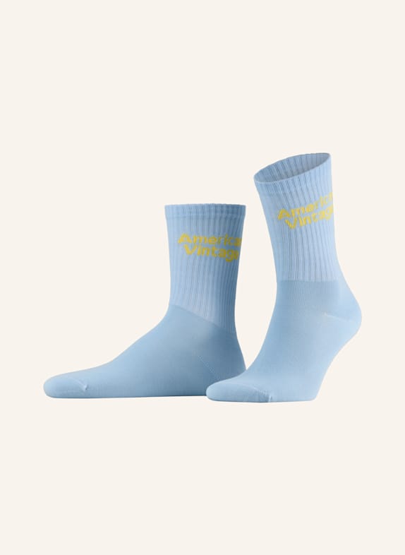 American Vintage Socken CLYPSUN BLEU CIEL SKY BLUE