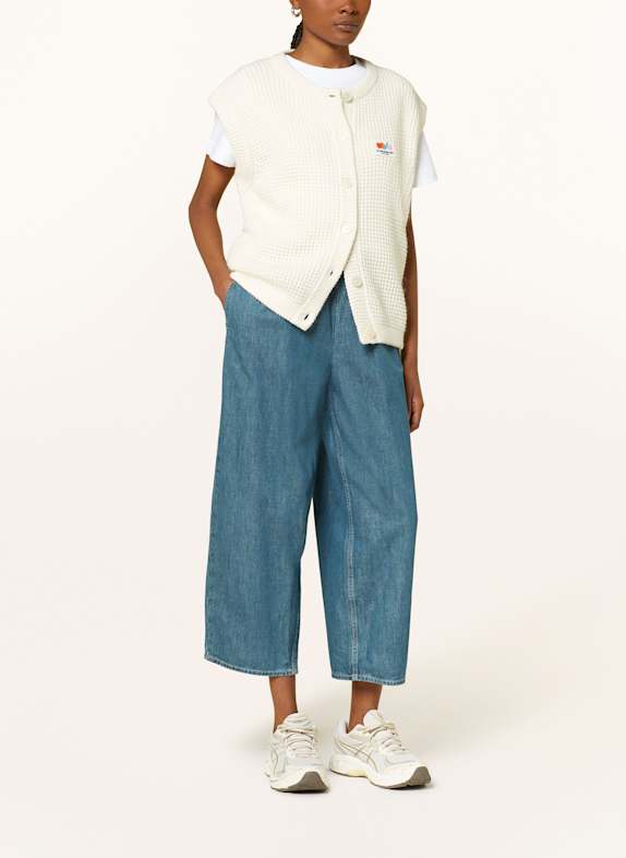 American Vintage Strickweste CRASHWAY ECRU