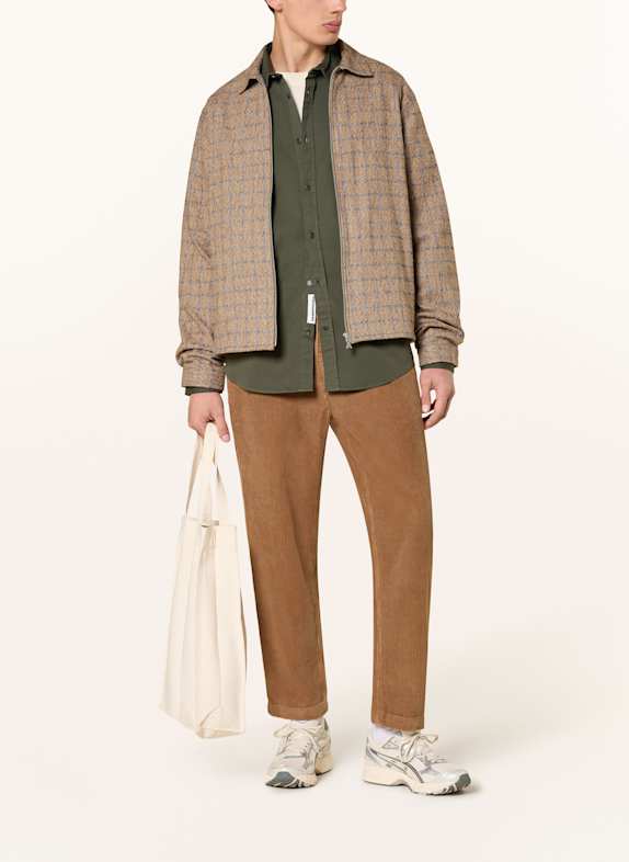 ARMEDANGELS Overjacket PASAALO CAMEL / DONKERBLAUW