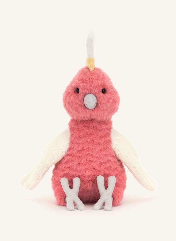 Jellycat Vogel-Kuscheltier SQUAWKATOO PINK/ ECRU