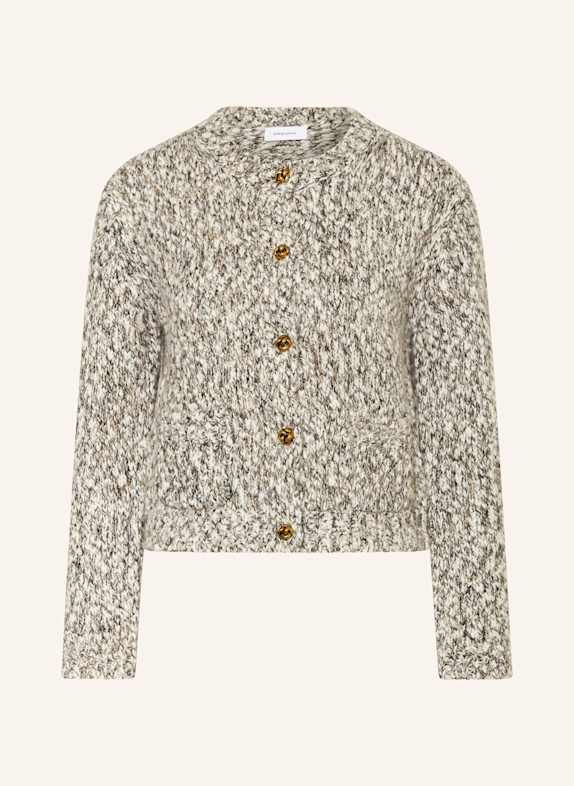 darling harbour Cardigan BEIGE/ WHITE/ BLACK