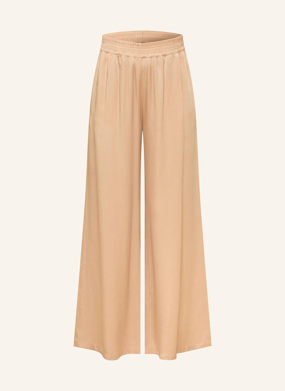 FABIANA FILIPPI Marlenehose aus Satin CAMEL