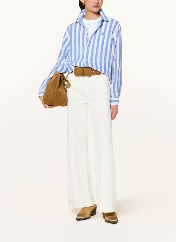 POLO RALPH LAUREN Wide Leg Jeans WEISS