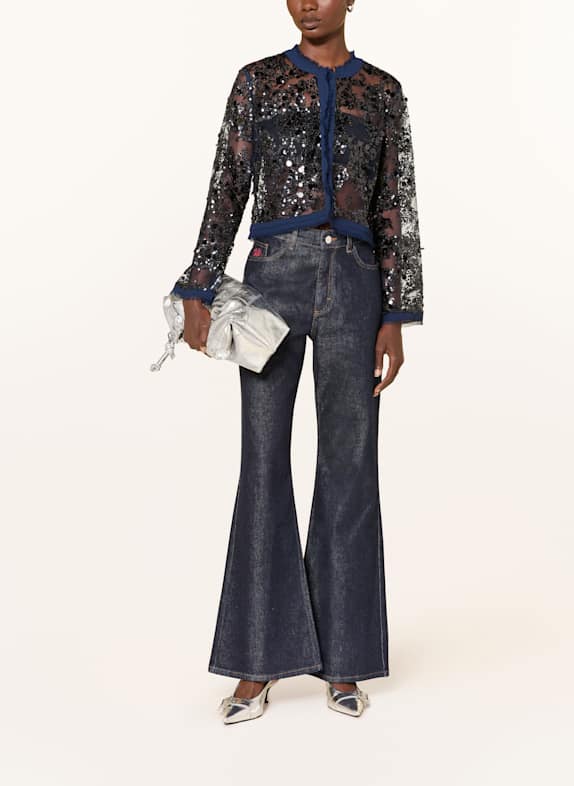 BAUM UND PFERDGARTEN Jacke BETHINA mit Pailletten DUNKELBLAU