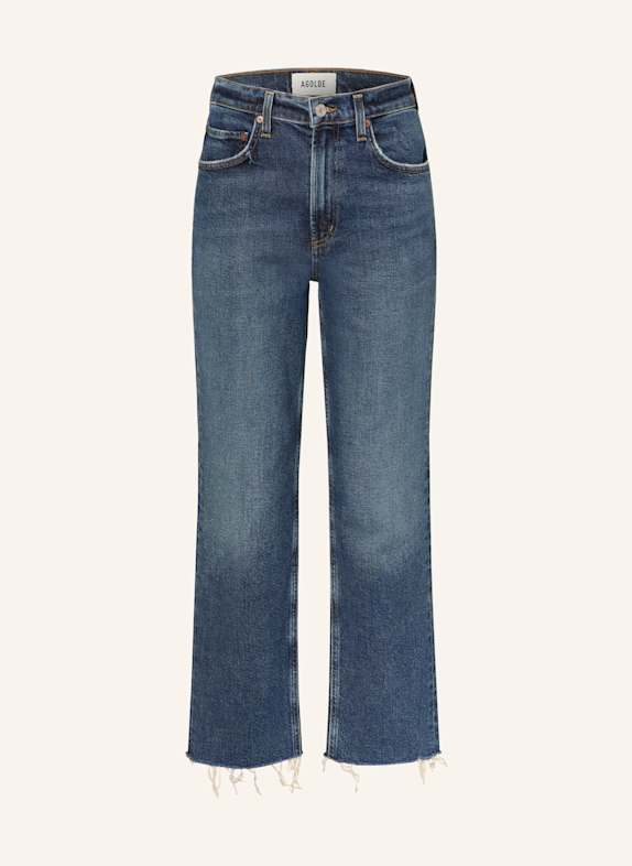 AGOLDE Straight Leg Jeans VALEN solace dk vint ind cut