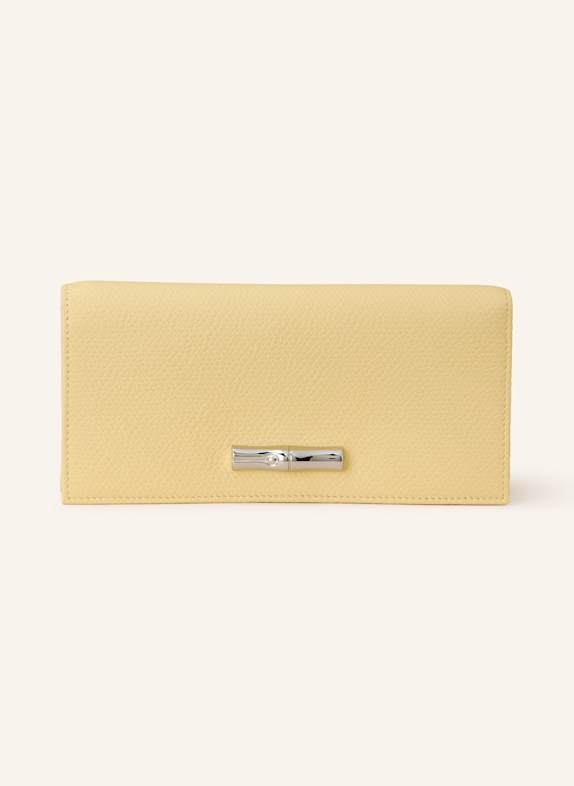 LONGCHAMP Geldbörse LE ROSEAU HELLGELB