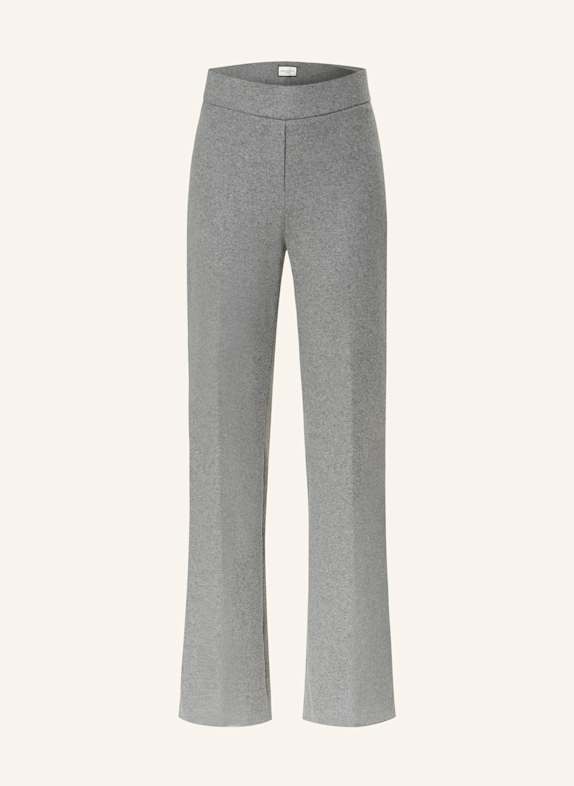 SEDUCTIVE NANOU wide leg trousers GRAY