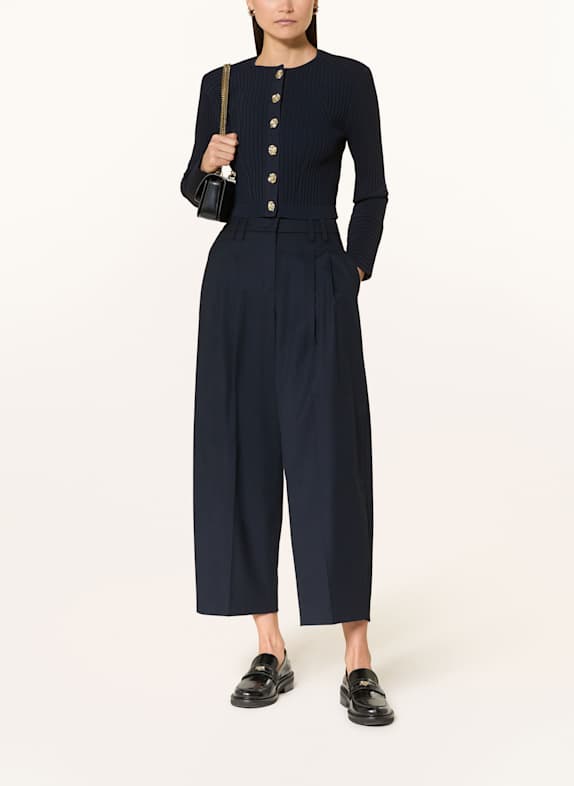 RAFFAELLO ROSSI Culotte MAYLA aus Flanell DUNKELBLAU