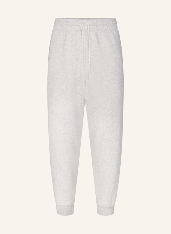SKIMS LOUNGE FLEECE lounge pants LIGHT GRAY