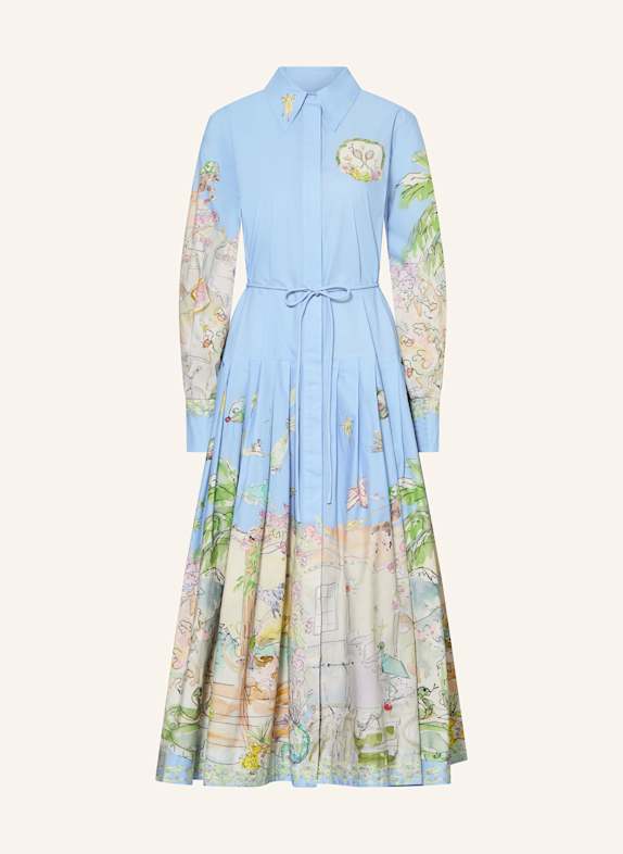 ALÉMAIS Hemdblusenkleid ANOUK HELLBLAU