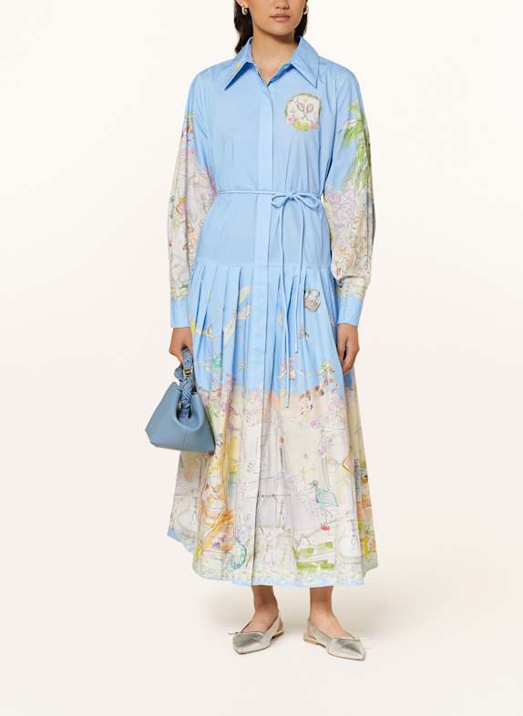 ALÉMAIS Hemdblusenkleid ANOUK HELLBLAU