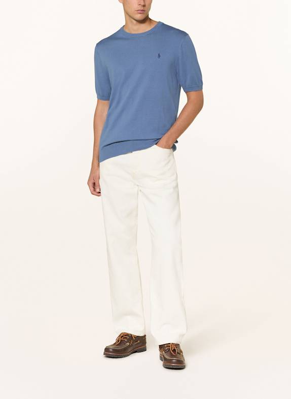 POLO RALPH LAUREN gebreide trui BLAUW