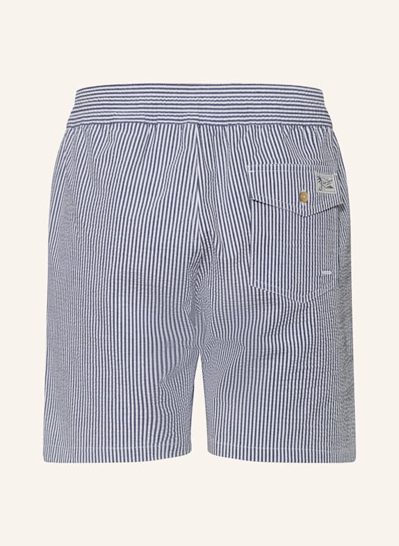 POLO RALPH LAUREN Badeshorts DUNKELBLAU / WEISS