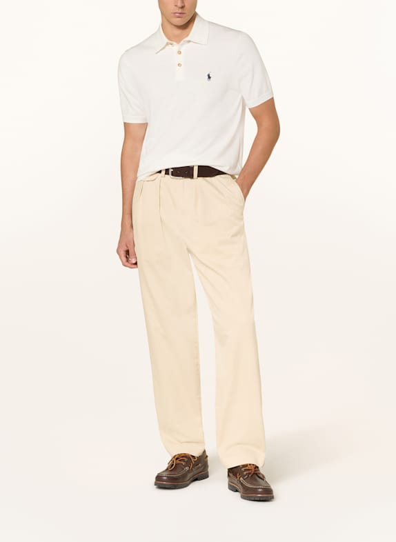 POLO RALPH LAUREN Gebreid poloshirt WIT