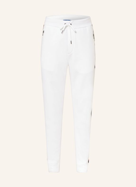 POLO RALPH LAUREN Hose im Jogging-Stil WEISS/ SCHWARZ/ ROT