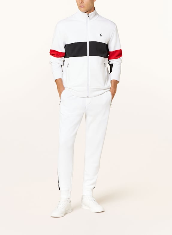 POLO RALPH LAUREN Joggingbroek WIT / ZWART / ROOD