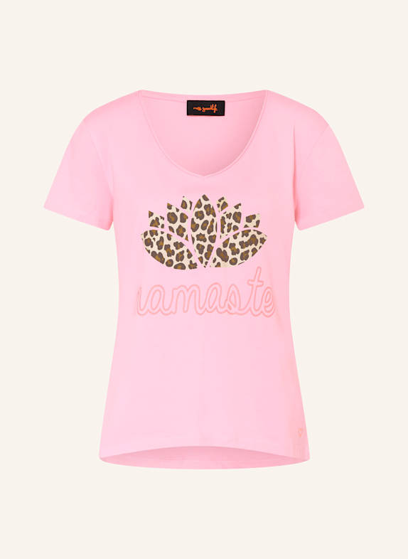 miss goodlife T-shirt RÓŻOWY