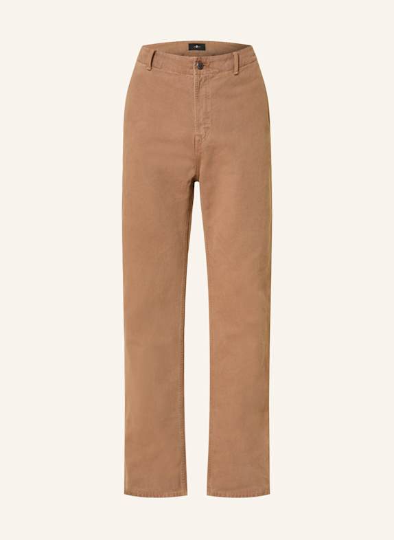 7 for all mankind Bojówki CARPENTER regular fit BEŻOWY