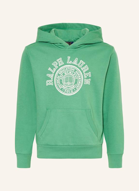POLO RALPH LAUREN Hoodie GRÜN/ WEISS