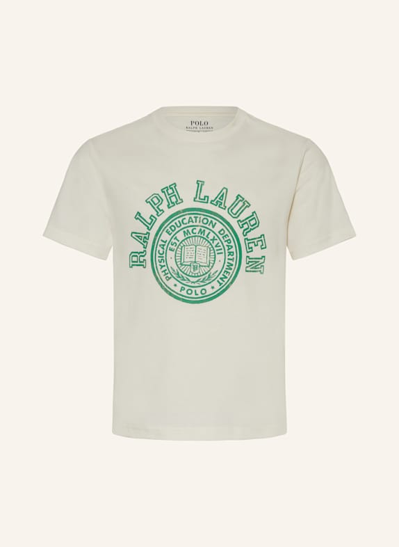 POLO RALPH LAUREN T-Shirt CREME/ GRÜN
