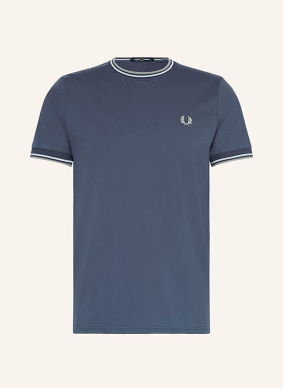 FRED PERRY T-Shirt BLAU
