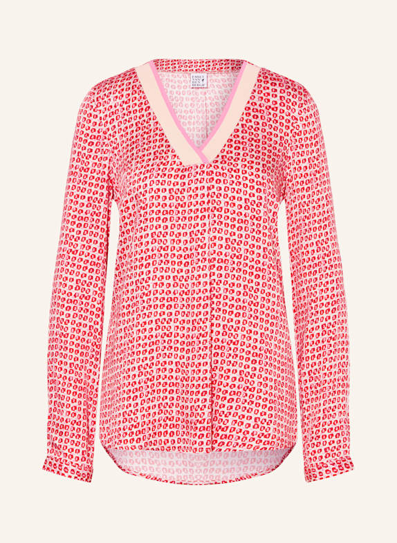 Emily VAN DEN BERGH Blusenshirt ROT/ NUDE/ PINK