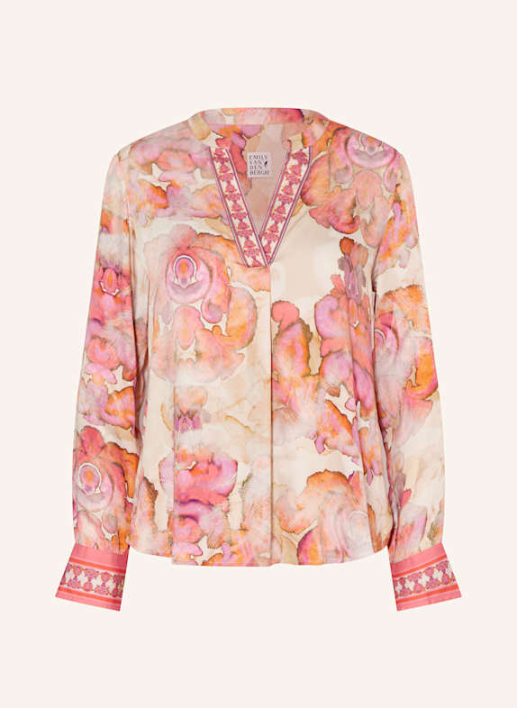 Emily VAN DEN BERGH Bluzka JASNOBRĄZOWY / FUKSJA / POMARAŃCZOWY