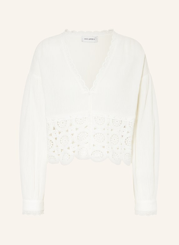 OH APRIL TAYIO muslin blouse CREAM