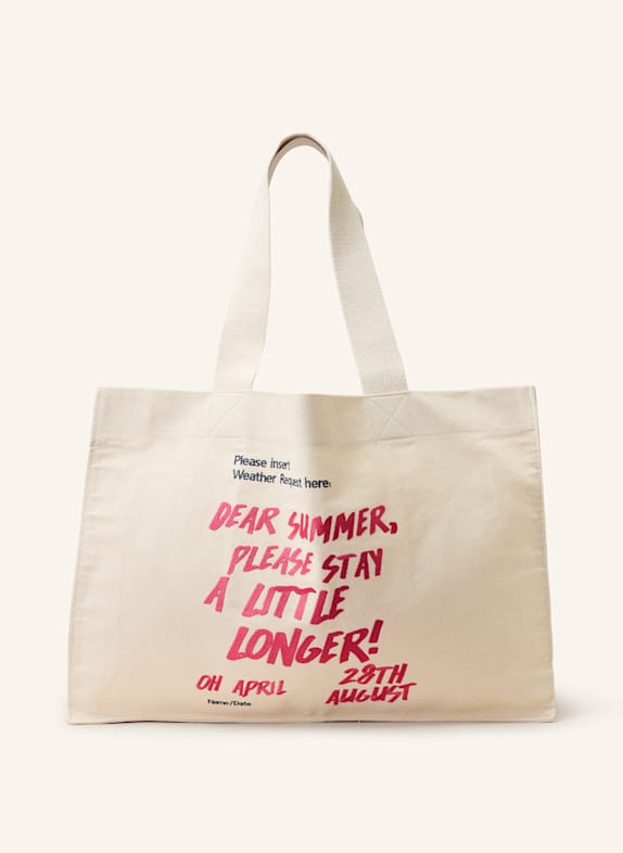 OH APRIL Shopper DEAR SUMMER ECRU