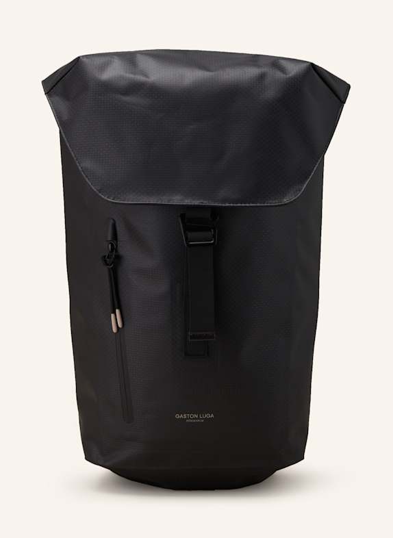 GASTON LUGA Rucksack LIGHTWEIGHT DUOSEAL FLAP 18 l mit Laptop-Fach SCHWARZ