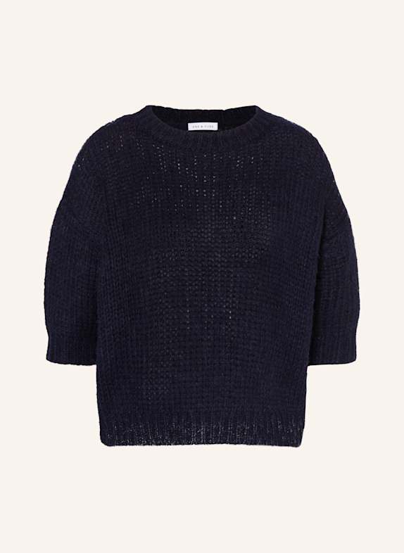 MRS & HUGS Pullover mit 3/4-Arm DUNKELBLAU