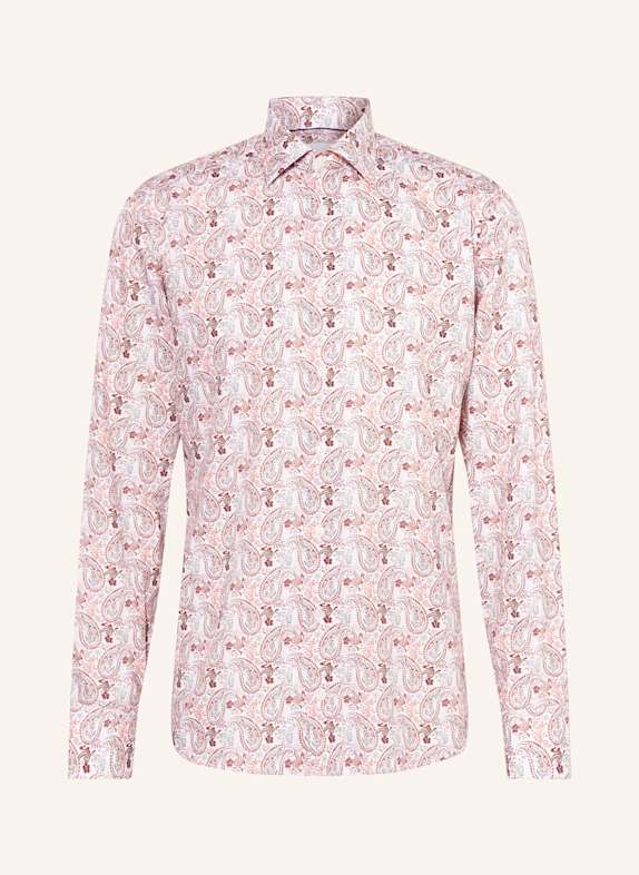 ETON Hemd Slim Fit WEISS/ BRAUN/ GRÜN