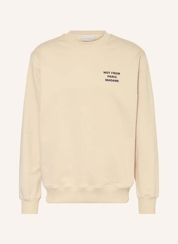 DRÔLE DE MONSIEUR Sweatshirt HELLBRAUN/ SCHWARZ