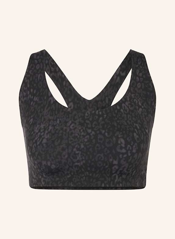 Sweaty Betty Sport-BH ULTIMATE STUDIO SCHWARZ/ DUNKELGRAU