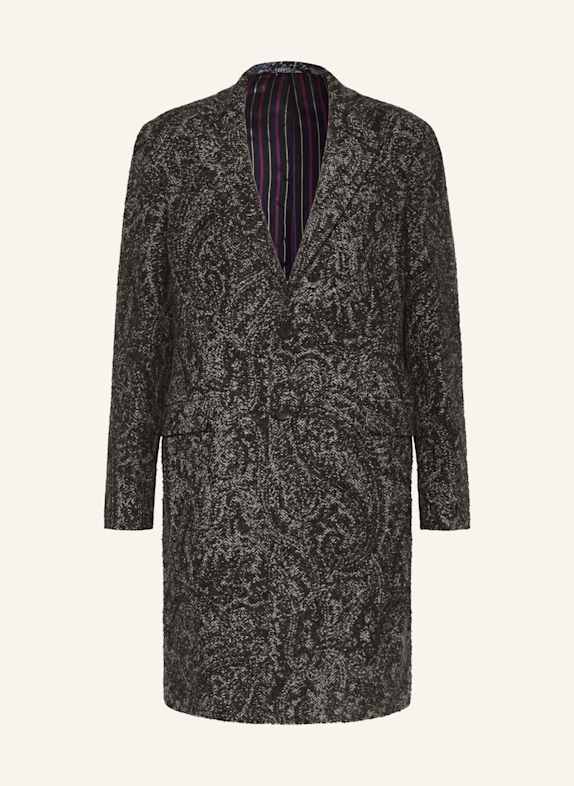 ETRO Mantel DUNKELGRAU/ GRAU