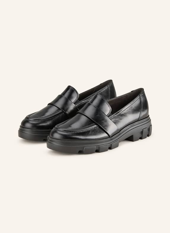 paul green Loafers BLACK